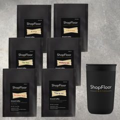 Gift Set – Coffee Samples & Tumbler