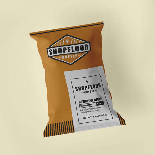 Downtime Decaf -  2.5oz Frac Pack / 42 ct Case